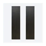 #11 Walnut Acoustic Wood Slat Panels