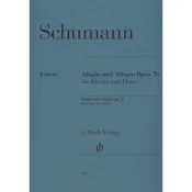 Adagio and Allegro Op. 70 for Horn and Piano by Robert Schumann Urtext Edition