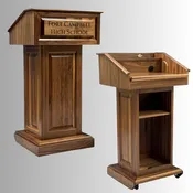 Counselor&amp;#x2122; Podium - Handcrafted Wooden Lectern