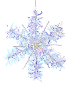 Iridescent Snowflake Ornament