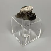 Acrylic Bracelet Box with Smokey Quartz Crystal