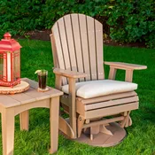 2ft Adirondack Swivel Glider