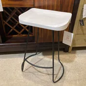 Alton Backless BAR/COUNTER STOOL 16.5w13d26h