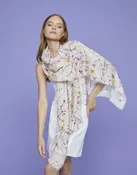 Deborah Kent's Boutique in South Tampa — 'Cielo' Silk Modal Printed Stole by Faliero Sarti