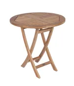 30" Round Sailor Teak Folding Table by Royal Teak Collection - SFR30