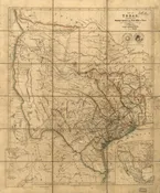 Map of Texas 1841