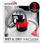 Acceler8 E916 Auto Wet & Dry Shop Vacuum