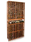 10 Column Individual Estate Mahogany Wine Rack (92.5″)
