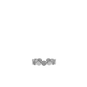 Adjustable Pavé Circle Ring