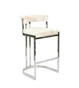 1023BAR CH GREY Barstool