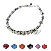 C2 Corvette Bead Bracelet (K122-SSC2)