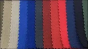 500 Denier Nylon Cordura Fabrics uncoated 60 inches wide Assorted Colors 75 cents a pound about 49 cents a yard.