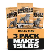 Bully Max 26/12 High Protein Wet Puppy Food -  3 Pack