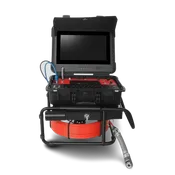 33mm Pan &amp; Tilt Camera w/ 6.7mm Reel w/ digital meter counter, 13in DVR, 40m Reel