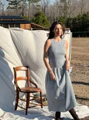 Brita Gingham Dress