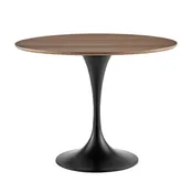 Astrid 40" Round Dinning Table in Walnut