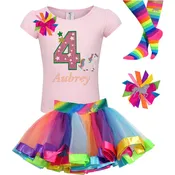 4th Birthday Magical Unicorn