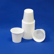 30 ml capacity white cups