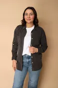 ANNALISE TENCEL OVERSIZED SHIRT
