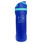 24oz Stainless Steel Water Bottle - Navy Blue