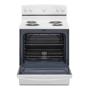 AMANA  30-inch Electric Range with Easy-Clean Glass Door - White (ACR4203MNW)