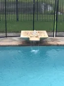32″ Square Scupper Bowl for Pool