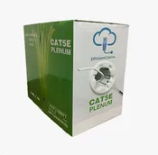 1000ft Cat5e Plenum CMP 350MHZ Bulk Ethernet Cable