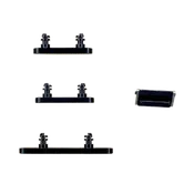 iPhone 12 / 12 Mini / 12 Pro / 12 Pro Max Button Set（Power, Volume, Mute) - Black