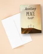 Healing Peace Rest Religious Get Well Card — M & M Digital Printing