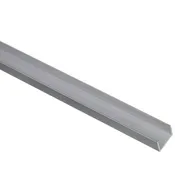 Aluminum Channel- 25/64" x 1/2" x 48"- Mill Finish