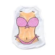 Bikini Girl Dog T-Shirt
