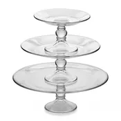 3 Tier Glass Serving Platter