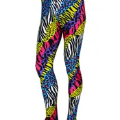 80's Heavy Metal Multi Print Spandex Pants