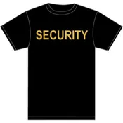 100 % Cotton T-shirt – Security