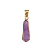 Alchemia Amethyst Quartz Point Pendant