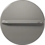 SPEYEGUARD® Fixed Peephole Cover, Gray, Molded-In Color
