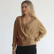 100% Cashmere  Nursing Wrap Sweater
