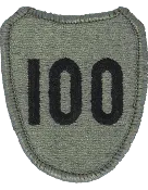 100th Division Training Army ACU Patch with Velcro
