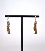 Bronze Bark Earrings — The Jeweler's Workbench