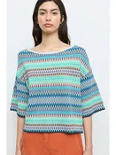 ALDOMARTINS 3/4 SLEEVE TOP