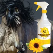 Horse Sunscreen SPF Sunflower Suncoat for Coat, Mane &amp;amp; Tail by Healthy HairCare