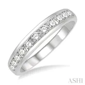 11 Stone Channel Set Diamond Wedding Band 33313PPPHPL