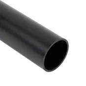 1-5/16X8FT Matte Black Closet Rod - Round