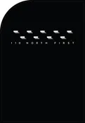110 N | Lobby vestibule Berber Logo Top