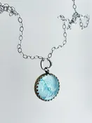 Blue Bubble Necklace