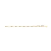 14k Diamond Connector Link Bracelet