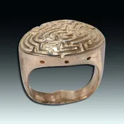 “Amazing Grace” 14 karat gold ring