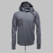 DUNE HOODED JERSEY BLUE
