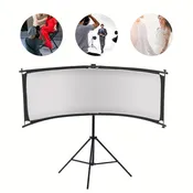 24x70 Inches Neewer Pro Clamshell Light Reflector and Diffuser - Professional Studio and Photography Lighting Accessory with Adjustable Angles - Softbox Effect for Portraits and Product Shots