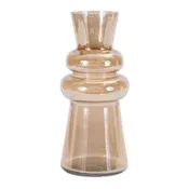 Amber Glass Vase